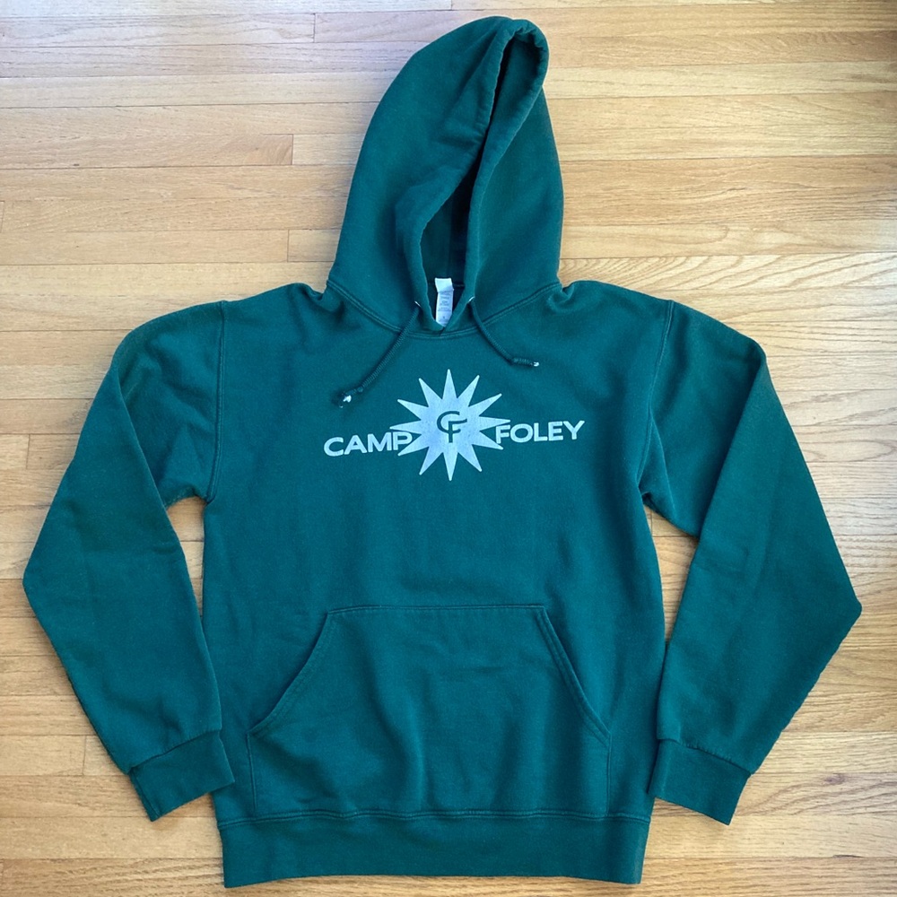 Green Camp Foley Men's Hoodie